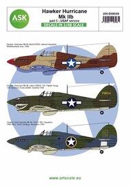  ASK/Art Scale  1/48 Hawker Hurricane Mk.IIB part 5 - USAAF service 200-D48049