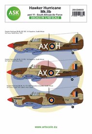  ASK/Art Scale  1/48 Hawker Hurricane Mk.IIB part 11 - South African Air Force 200-D48055