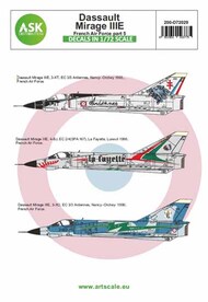  ASK/Art Scale  1/72 Dassault Mirage IIIE French Air Force - part 5 200-D72029
