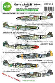Messerschmitt Bf.109K-4 part 2 - Swan song of the Messerschmitts #200-D72042