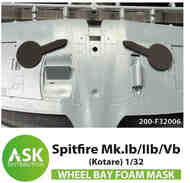 Supermarine Spitfire Mk.Ib/Mk.IIb/Mk.Vb Wheel bays #200-F32006