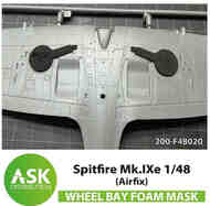 Supermarine Spitfire Mk.IXe FOAM flexible wheel bay mask #200-F48020