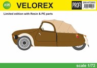  ASK/Art Scale  1/72 Velorex - Limited edition with Resin & PE parts 200-K72003