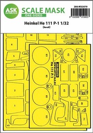  ASK/Art Scale  1/32 Heinkel He.111P-1 one-sided express fit mask 200-M32079