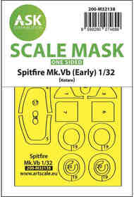 Supermarine Spitfire Mk.Vb single-sided fit express mask #200-M32138
