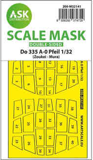 Dornier Do.335A-0 double-sided mask #200-M32141