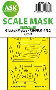Gloster Meteor F.8/FR.9 single-sided express fit mask #200-M32142
