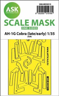  ASK/Art Scale  1/35 Bell AH-1G Cobra (early/late) one-sided express fit painting mask 200-M35013