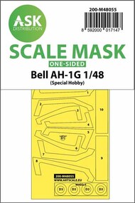 Bell AH-1G single-sided express mask #200-M48055