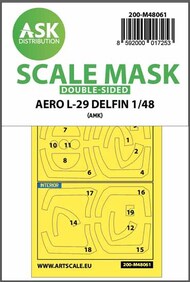  ASK/Art Scale  1/48 Aero L-29 DELFIN double-sided express mask 200-M48061