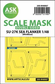 Sukhoi Su-27K Sea Flanker double-sided express mask #200-M48067