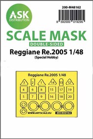  ASK/Art Scale  1/48 Re.2005 paint mask (inside and outside) 200-M48162