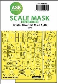 Bristol Beaufort Mk.I double-sided express fit mask #200-M48170