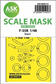  ASK/Art Scale  1/48 F-35B double-sided express fit mask for Italeri 200-M48172
