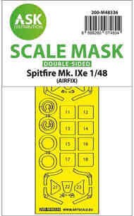 Supermarine Spitfire Mk.IXe double-sided express fit mask #200-M48336