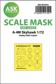  ASK/Art Scale  1/72 Douglas A-4M Skyhawk one-sided painting mask 200-M72041