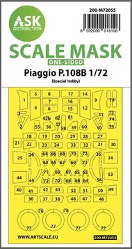 Piaggio P.108B one-sided painting (outside only) express mask #200-M72055
