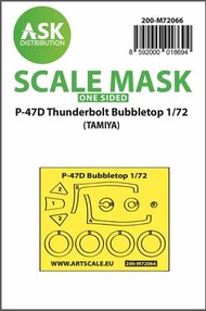 Republic P-47D Thunderbolt Bubbletop one-sided express mask #200-M72066