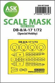  ASK/Art Scale  1/72 DB-8/A-17 one-sided express mask 200-M72068
