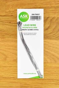  ASK/Art Scale  NoScale Lead Wire - Round 0,9 mm x 120 mm (14 pcs) 200-T0057