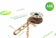 Chain: Coarse - 50 cm long (brass) #200-T0250
