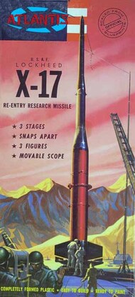  Atlantis Models  1/40 USAF X27 Research Rocket (formerly Revell) - Pre-Order Item AAN1810