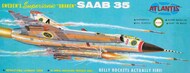  Atlantis Models  1/48 Supersonic Saab Draken J35 Aircraft (formerly Lindberg) - Pre-Order Item AAN570