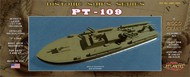  Atlantis Models  NoScale PT-109 Patrol Torpedo Boat (10"L) (Basswood Kit) AAN7004