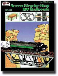  Atlas  Books Seven Step By Step Ho Railroads ATL13