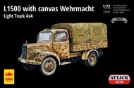  Attack Kits  1/72 M.B. L1500 Wehrmacht Light Truck 4x4 ATK72920