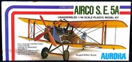  Aurora  1/48 Collection -Airco SE.5a AUR755