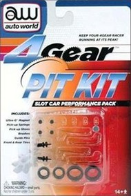  Auto World  HO 4-Gear Slot Car Performance Pit Kit AWD230