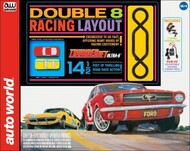 Double 8 Slot Car 14.5' Racing Set #AWD34103