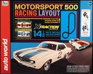HO Motorsport 500 Slot Car 14' Racing Set #AWD34603