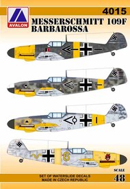  Avalon  1/48 Messerschmitt Bf.109F Barbarossa AVD4015