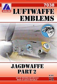  Avalon  1/72 Luftwaffe Fighter Unit Emblems  Jagdwaffe Pt.2 AVD7038
