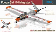 Fouga CM-170 Magister 2-Seater French Jet Trainer #AGK88004