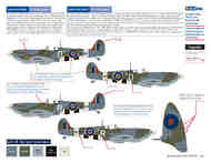 Supermarine Spitfire FR Mk.IXCs MJ518 & MK374 of 414 Squadron, 39 Wing, RCAF #ADD24009-2X