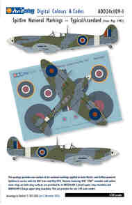 Supermarine Spitfire National Markings #ADD24C109-1