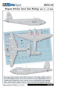 de Hailand Mosquito airframe stencil/data marking (part 1) ADD24S105