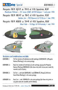de Havilland Mosquito FB.VI Intruders #ADD48005-1X
