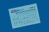  Aviaeology  1/48 Typhoon airframe stencil/data marking (part 1) ADD48S103