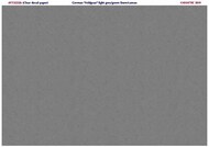 Feldgrau 'light' grey green linen/canvas effect (Clear decal paper) #ATT32226