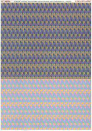 5 colour full pattern width for upper & lower #ATT48006