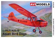  AVI Models  1/72 Cessna L-19E/O-1E/O-1G 'Asian Bird Dogs' Republic of Korea Navy AVI72019