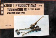 Azimut Productions  1/35 155mm Gun M1 Long Tom 203 Howitzer AZP35037