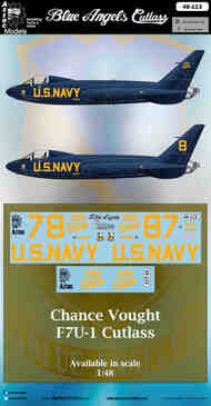 Chance-Vought Cutlass Blue Angels AZD48113