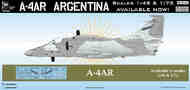 Douglas A-4AR Argentina. Decals to build most of the Argentinean A-4AR #AZD48115