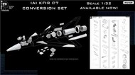  Aztec  1/32 Conversion kit for IAI Kfir C7 AZR32-026