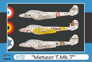 Gloster Meteor T Mk.7 with decals for Israel #FR0045
